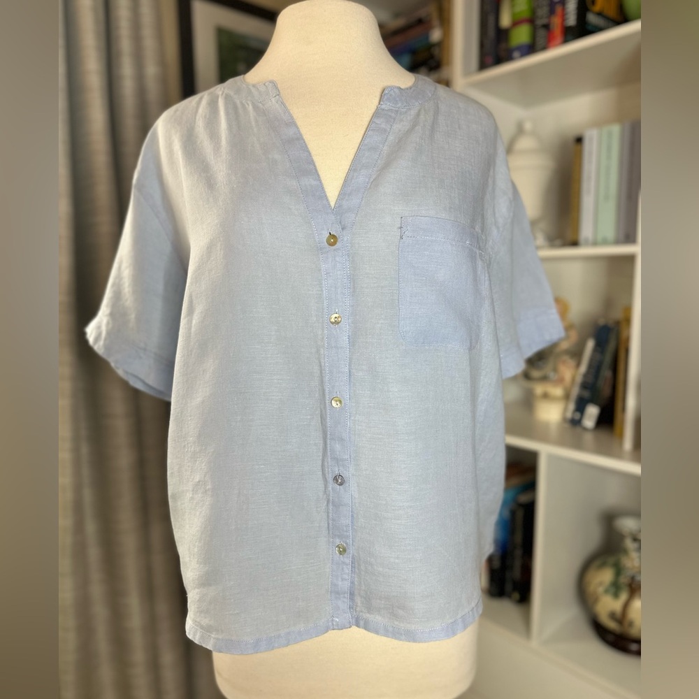C&C California Light Blue Casual Button Down Shirt